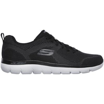 Fitness Skechers Baskets Summits Brisbane maille souple Black 45 Fitness Skechers Baskets Summits Brisbane maille souple Black 45