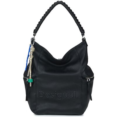 Σακίδιο πλάτης Desigual BACKPACK HALF LOGO ARICA Black One Size Σακίδιο πλάτης Desigual BACKPACK HALF LOGO ARICA Black One Size