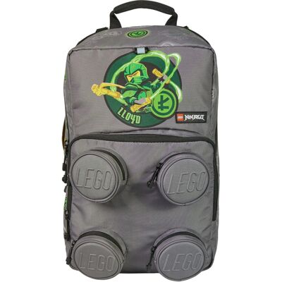 Σακίδιο πλάτης LEGO Wear Ninjago Petersen School Backpack Grey One Size Σακίδιο πλάτης LEGO Wear Ninjago Petersen School Backpack Grey One Size