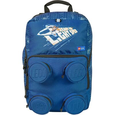 Σάκα LEGO Wear City Petersen School Backpack Μπλέ One Size Σάκα LEGO Wear City Petersen School Backpack Μπλέ One Size