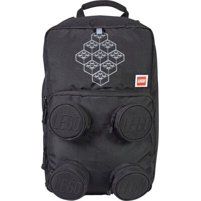 Σακίδιο πλάτης LEGO Wear Bricks Petersen School Backpack Black One Size Σακίδιο πλάτης LEGO Wear Bricks Petersen School Backpack Black One Size