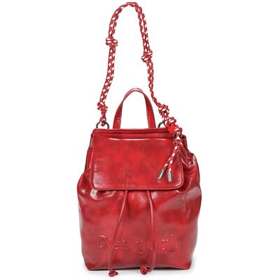 Σακίδιο πλάτης Desigual BACKPACK HALF LOGO LUENA Red One Size Σακίδιο πλάτης Desigual BACKPACK HALF LOGO LUENA Red One Size