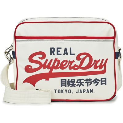 Σακίδιο πλάτης Superdry RETRO ALUMNI MESSENGER BAG Άσπρο Unique Σακίδιο πλάτης Superdry RETRO ALUMNI MESSENGER BAG Άσπρο Unique