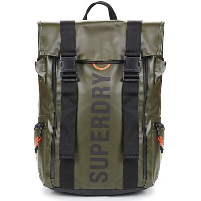 Σακίδιο πλάτης Superdry Tarp Roll Top Rucksack Kaki Unique Σακίδιο πλάτης Superdry Tarp Roll Top Rucksack Kaki Unique