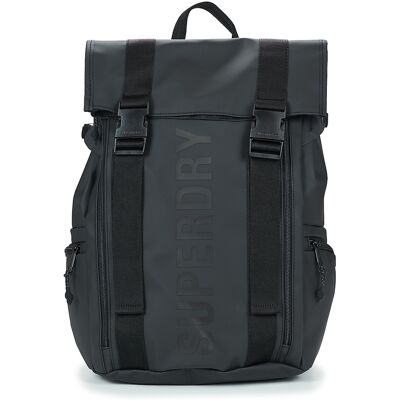 Σακίδιο πλάτης Superdry Tarp Roll Top Rucksack Black Unique Σακίδιο πλάτης Superdry Tarp Roll Top Rucksack Black Unique