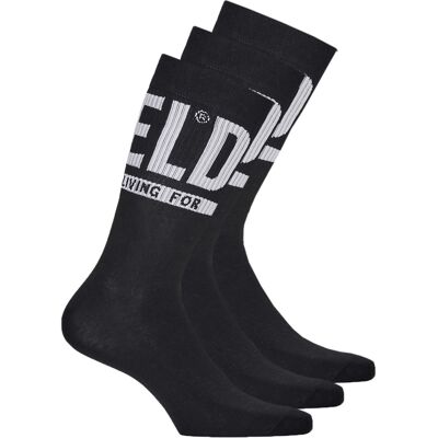 Αθλητικές κάλτσες Diesel SKM-RAY-THREEPACK-0QATV-E4101 Black Small Αθλητικές κάλτσες Diesel SKM-RAY-THREEPACK-0QATV-E4101 Black Small