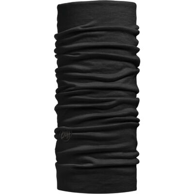 Κασκόλ Buff Merino Lightweight Tube Scarf Black One Size Κασκόλ Buff Merino Lightweight Tube Scarf Black One Size