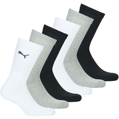 Κάλτσες Puma PUMA CREW SOCK X6 Multicolour 43 / 46 Κάλτσες Puma PUMA CREW SOCK X6 Multicolour 43 / 46