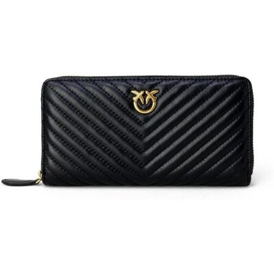 Πορτοφόλι Pinko RYDER ZIP AROUND SHEEP NAPPA CHEVRON 100250 A0GK Black One Size Πορτοφόλι Pinko RYDER ZIP AROUND SHEEP NAPPA CHEVRON 100250 A0GK Black One Size