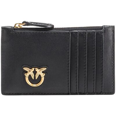 Πορτοφόλι Pinko AIRONE VITELLO SETA 100251 A0F1 Black One Size Πορτοφόλι Pinko AIRONE VITELLO SETA 100251 A0F1 Black One Size
