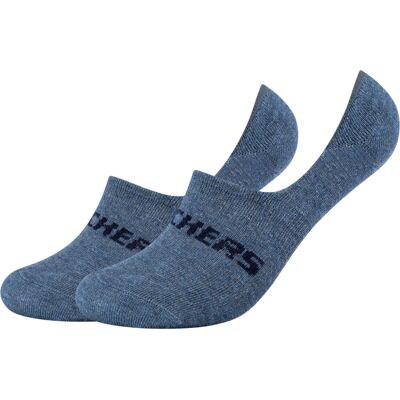 Αθλητικές κάλτσες Skechers 2PPK Mesh Ventilation Footies Socks Μπλέ 43 / 46 Αθλητικές κάλτσες Skechers 2PPK Mesh Ventilation Footies Socks Μπλέ 43 / 46