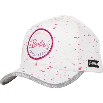 Κασκέτο Capslab Barbie Cap Άσπρο One Size Κασκέτο Capslab Barbie Cap Άσπρο One Size