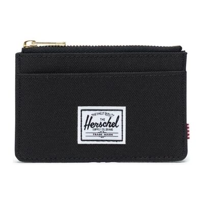 Πορτοφόλι Herschel Oscar Eco Wallet - Black Black One Size Πορτοφόλι Herschel Oscar Eco Wallet - Black Black One Size