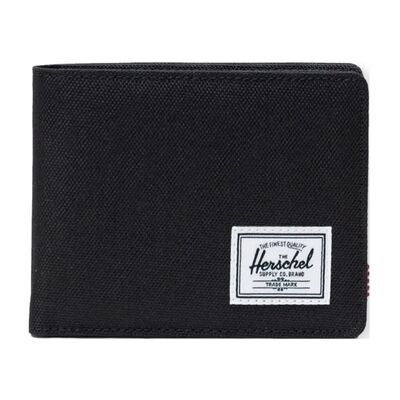 Πορτοφόλι Herschel Roy + Coin Eco Wallet - Black Black One Size Πορτοφόλι Herschel Roy + Coin Eco Wallet - Black Black One Size
