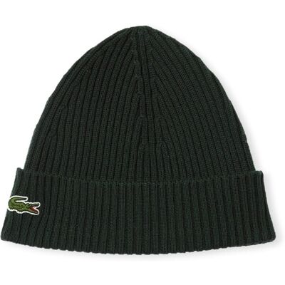 Κασκέτο Lacoste Beanie RB0001 - Vert Khaki Green One Size Κασκέτο Lacoste Beanie RB0001 - Vert Khaki Green One Size