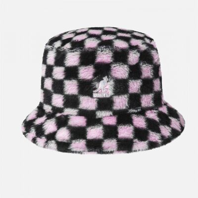 Καπέλο Kangol Faux fur bucket Black Small Καπέλο Kangol Faux fur bucket Black Small
