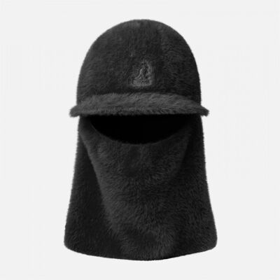 Σκούφος Kangol Faux fur balaclava Black One Size Σκούφος Kangol Faux fur balaclava Black One Size