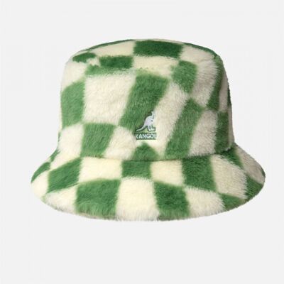 Καπέλο Kangol Faux fur bucket Green Medium Καπέλο Kangol Faux fur bucket Green Medium