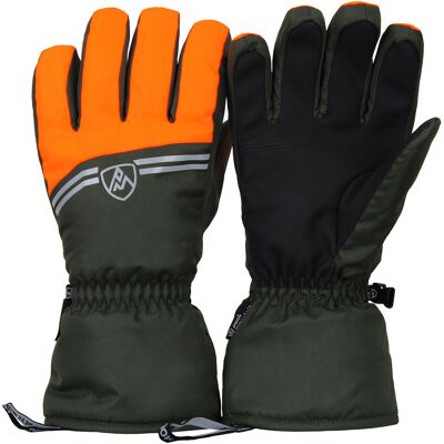 Γάντια Peak Mountain Gants de ski MAMILLA Green Medium Γάντια Peak Mountain Gants de ski MAMILLA Green Medium