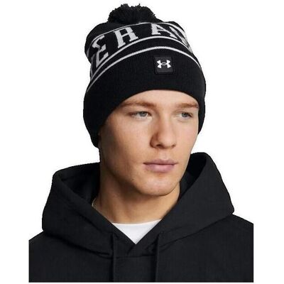 Σκούφος Under Armour Avec Pompon Ua Mi-Temps Black One Size Σκούφος Under Armour Avec Pompon Ua Mi-Temps Black One Size