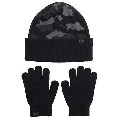 Σκούφος Under Armour Gants Et Ensemble Ua Black One Size Σκούφος Under Armour Gants Et Ensemble Ua Black One Size