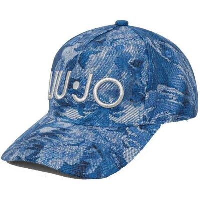 Κασκέτο Liu Jo Baseball Denim Printed Μπλέ One Size Κασκέτο Liu Jo Baseball Denim Printed Μπλέ One Size