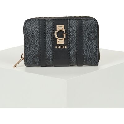 Πορτοφόλι Guess ERENIA SLG MEDIUM ZIP AROUND Black Unique Πορτοφόλι Guess ERENIA SLG MEDIUM ZIP AROUND Black Unique