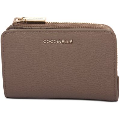 Πορτοφόλι Coccinelle N59 SOFT METAL Beige One Size Πορτοφόλι Coccinelle N59 SOFT METAL Beige One Size