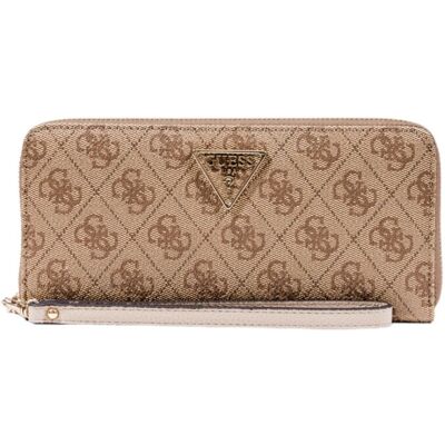 Πορτοφόλι Guess LAUREL II SLG LARGE ZIP AROUND SWSG74 59146 Beige One Size Πορτοφόλι Guess LAUREL II SLG LARGE ZIP AROUND SWSG74 59146 Beige One Size