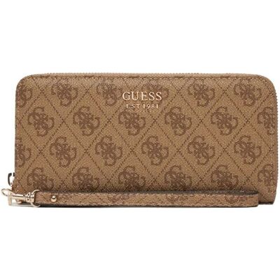 Πορτοφόλι Guess Lrg Zip Around Brown One Size Πορτοφόλι Guess Lrg Zip Around Brown One Size
