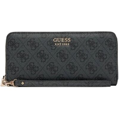 Πορτοφόλι Guess Lrg Zip Around Grey One Size Πορτοφόλι Guess Lrg Zip Around Grey One Size