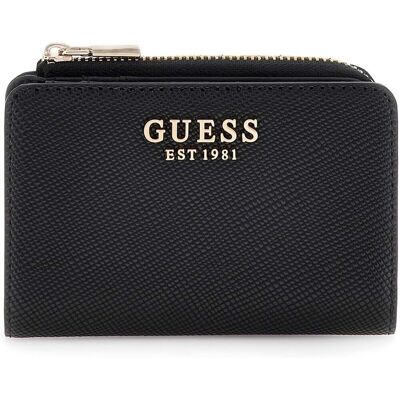 Πορτοφόλι Guess Laurel Ii Slg Zip Arnd Crd Cse Black One Size Πορτοφόλι Guess Laurel Ii Slg Zip Arnd Crd Cse Black One Size