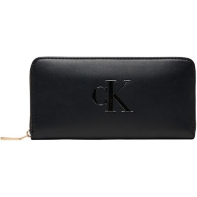 Πορτοφόλι Calvin Klein Jeans BOLD CK LONG ZIP AROUND LV04F1077G Black One Size Πορτοφόλι Calvin Klein Jeans BOLD CK LONG ZIP AROUND LV04F1077G Black One Size