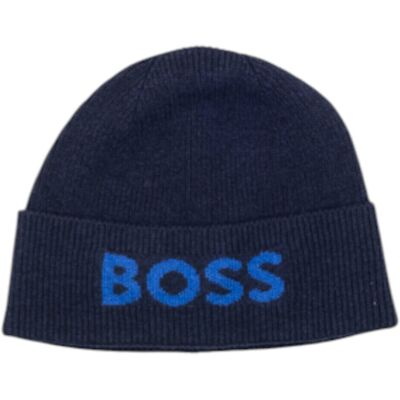 Σκούφος BOSS Elios_Hat 10274291 01 50548777 Μπλέ One Size Σκούφος BOSS Elios_Hat 10274291 01 50548777 Μπλέ One Size