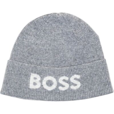 Σκούφος BOSS Elios_Hat 10274291 01 50548777 Grey One Size Σκούφος BOSS Elios_Hat 10274291 01 50548777 Grey One Size