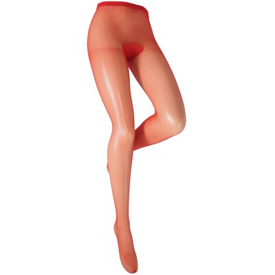 Κάλτσες Trasparenze Collant Microrete Ambra Red Large Κάλτσες Trasparenze Collant Microrete Ambra Red Large