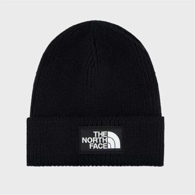 Σκούφος The North Face Tnf Logo Box Cuffed Bn Black One Size Σκούφος The North Face Tnf Logo Box Cuffed Bn Black One Size