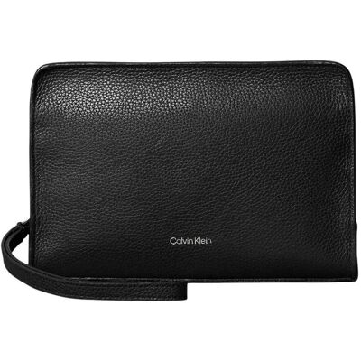 Pouch/Clutch Calvin Klein Jeans FOIL EMBOSS SMALL WASHBAG LV04D1153G Black One Size Pouch/Clutch Calvin Klein Jeans FOIL EMBOSS SMALL WASHBAG LV04D1153G Black One Size
