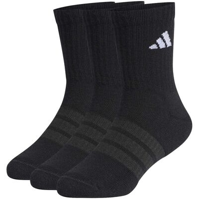 Κάλτσες adidas C Kd Crw 3P Black 34 / 36 Κάλτσες adidas C Kd Crw 3P Black 34 / 36