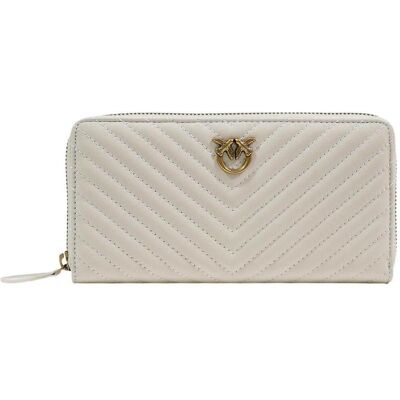 Πορτοφόλι Pinko RYDER ZIP AROUND SHEEP NAPPA CHEVRON 100250 A0GK Άσπρο One Size Πορτοφόλι Pinko RYDER ZIP AROUND SHEEP NAPPA CHEVRON 100250 A0GK Άσπρο One Size