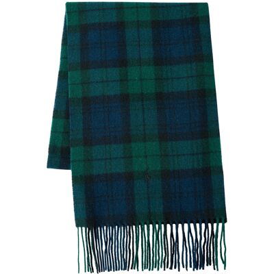 Κασκόλ Polo Ralph Lauren MΑΛΛΙΝΟ ΚΑΣΚΟΛ ΜΕ MOTIBO TARTAN Black Unique Κασκόλ Polo Ralph Lauren MΑΛΛΙΝΟ ΚΑΣΚΟΛ ΜΕ MOTIBO TARTAN Black Unique