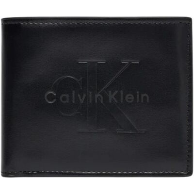 Πορτοφόλι Calvin Klein Jeans BOLD BILLFOLD W/ COIN LV04D1156G Black One Size Πορτοφόλι Calvin Klein Jeans BOLD BILLFOLD W/ COIN LV04D1156G Black One Size