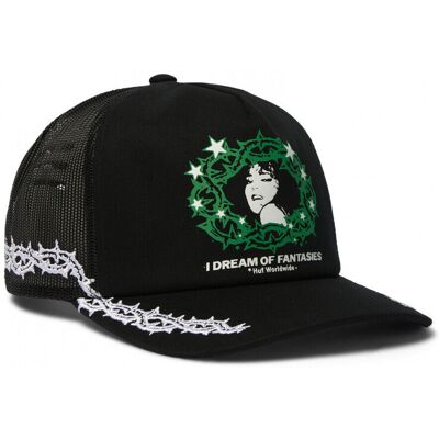Κασκέτο Huf Cap fantasies trucker Black One Size Κασκέτο Huf Cap fantasies trucker Black One Size