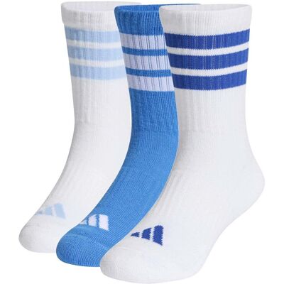 Κάλτσες adidas 3S Kd C Crw 3P Μπλέ 28 / 30 Κάλτσες adidas 3S Kd C Crw 3P Μπλέ 28 / 30