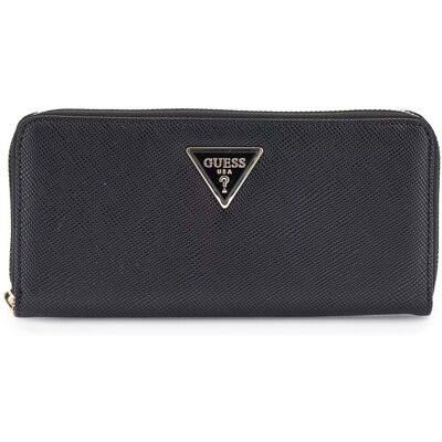Πορτοφόλι Guess Laurel Ii Slg Large Zip Around Black One Size Πορτοφόλι Guess Laurel Ii Slg Large Zip Around Black One Size