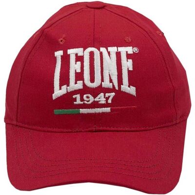 Κασκέτο Leone 1947 Junior Caps Basic Red One Size Κασκέτο Leone 1947 Junior Caps Basic Red One Size