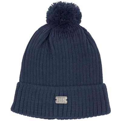 Σκούφος Leone 1947 Woman Caps Pompon Μπλέ One Size Σκούφος Leone 1947 Woman Caps Pompon Μπλέ One Size