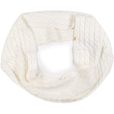 Κασκόλ Leone 1947 Winter Knitted Scarf Άσπρο One Size Κασκόλ Leone 1947 Winter Knitted Scarf Άσπρο One Size