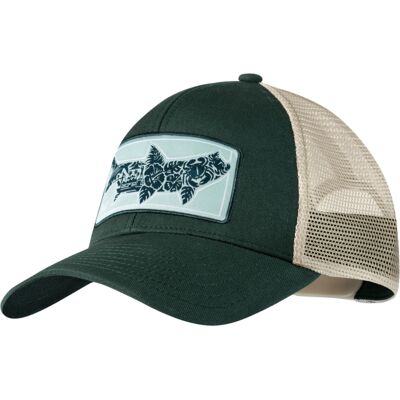 Κασκέτο Buff Explore Trucker Cap Green One Size Κασκέτο Buff Explore Trucker Cap Green One Size