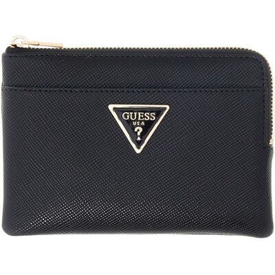 Πορτοφόλι Guess LAUREL II SLG KEY RING POUCH SWZG74 59148 Black One Size Πορτοφόλι Guess LAUREL II SLG KEY RING POUCH SWZG74 59148 Black One Size